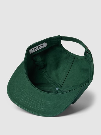 Carhartt Work In Progress Cap mit Label-Stitching Modell 'MARLIN' Dunkelgruen 2