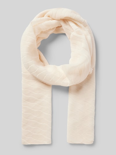 s.Oliver RED LABEL Schal mit Strukturmuster Beige 1