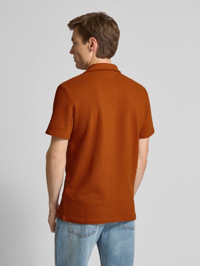 Strellson Koszula casualowa o kroju regular fit z czystej bawełny Terakotowy 5