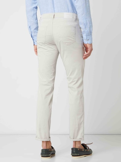 Brax Slim fit broek met stretch, model 'Cadiz'   Zand - 5