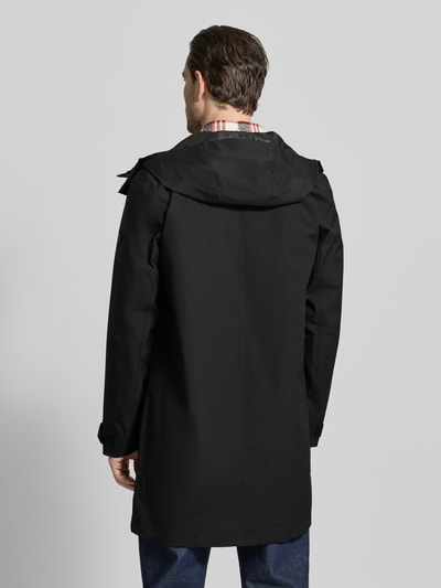 Didriksons Parka z patkami przy mankietach Model 'GEORGE' Czarny 5