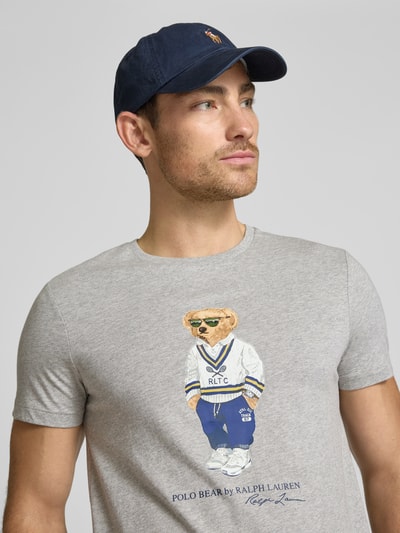 Polo Ralph Lauren T-Shirt mit Polo Bear Print Mittelgrau 3