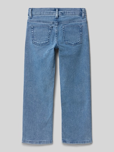 s.Oliver RED LABEL Straight Fit Jeans aus Baumwoll-Mix Blau 3