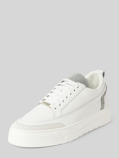 Antony Morato Sneaker aus Leder mit Label-Details Modell 'FLINT' Lind 1