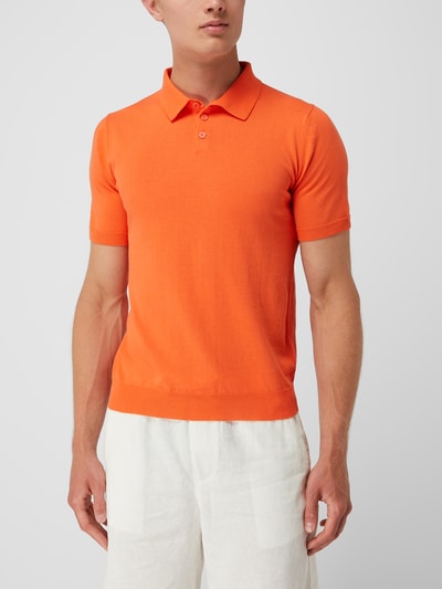 Zeybra Katoenen poloshirt  Koraal - 4