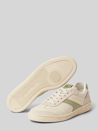 Marc O'Polo Low Top Sneaker aus edlem Rindleder Offwhite 4