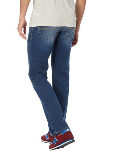 Pierre Cardin Stone Washed Tapered Fit Jeans Bleu 4