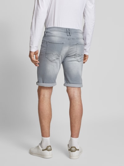 Blend Korte skinny fit jeans in 5-pocketmodel, model 'TWISTER' Lichtgrijs - 5