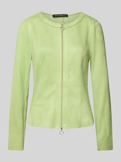 Betty Barclay Blazer mit Zweiwege-Reißverschluss Hellgruen 2
