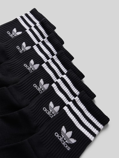 adidas Originals Skarpety z detalem z logo w zestawie 6 szt. Czarny 2