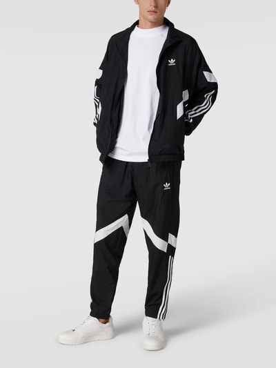 adidas Originals Trainingsjacke mit Label-Stitching Black 1