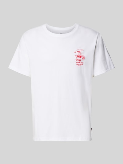 Levi's® T-shirt o kroju relaxed fit z czystej bawełny Biały 2