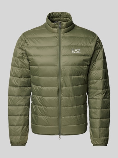 EA7 Emporio Armani Daunenjacke mit Daunen-Federn-Füllung Oliv 1