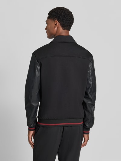 Antony Morato Sweatjack met kentkraag Zwart - 5