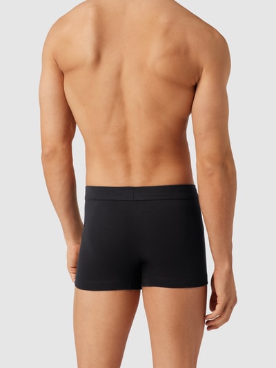 Schiesser Boxershort met elastische band Zwart - 4