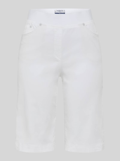 Raphaela By Brax Regular Fit Bermuda aus Baumwoll-Mix Weiss 2