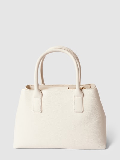 VALENTINO BAGS Handtasche mit Label-Applikation Modell 'SEYCHELLES HANDBAG LOGO' Offwhite 3