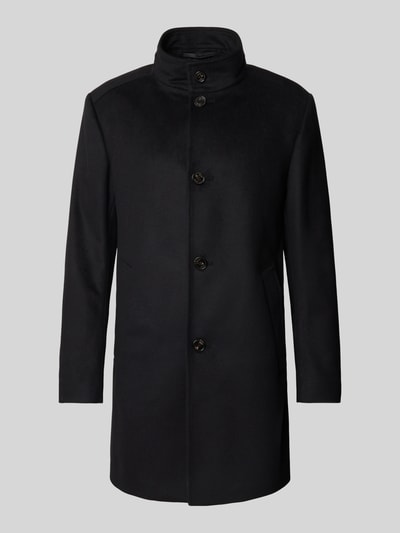 JOOP! COLLECTION Regular Fit Mantel aus Schurwoll-Mix mit Kaschmir-Anteil Modell 'MARON' Black 2