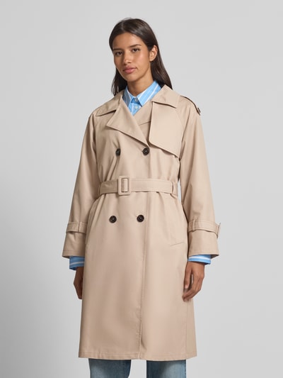 OAKWOOD Trenchcoat mit Taillengürtel Modell 'MULAN' Beige 4