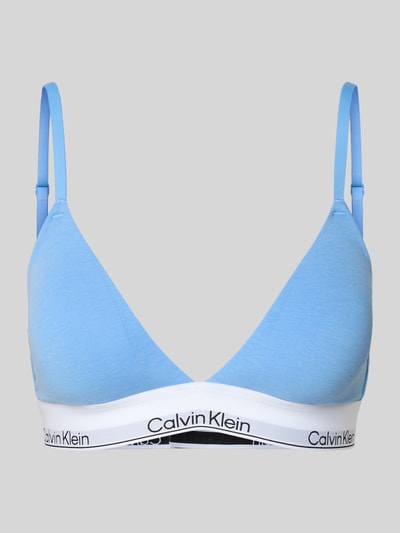 Calvin Klein Underwear Bralette mit elastischem Label-Bund Blau 1
