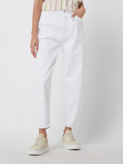 Scotch & Soda Cropped Girlfriend Fit Jeans aus Bio-Baumwollmischung  Offwhite 4