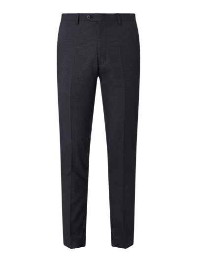 Montego Pantalon met stretch, model 'Harold' Blauw - 2