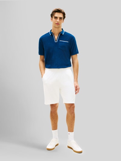 Tommy Hilfiger regular fit poloshirt van badstof Donkerblauw - 1