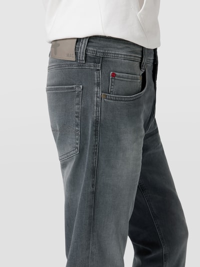 MAC Jeans met labelpatch, model 'Jogn Jeans' Middengrijs - 3