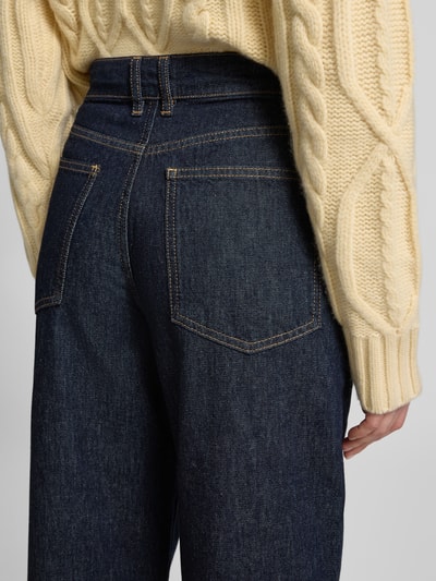 Style Icon Collection Blue Denim in modernem Barell-Schnitt und hoher Taille - curated by Maja Weyhe Jeansblau 3