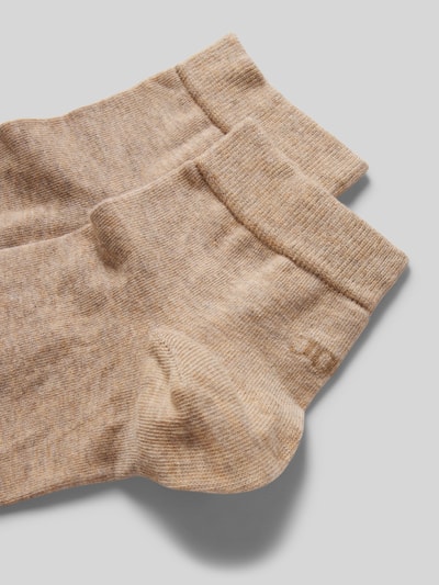 JOOP! Collection Socken mit Label-Detail Sand Melange 2