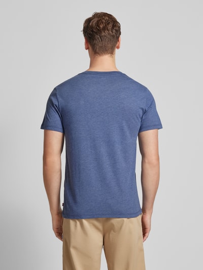 Levi's® T-Shirt mit Label-Print Blau Melange 5