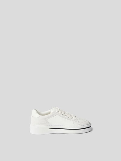 Copenhagen Plateau-Sneaker aus Leder Weiß 4