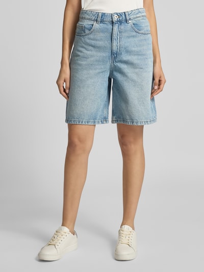 Jake*s Casual Straight Leg Jeansshorts im 5-Pocket-Design Jeansblau 4