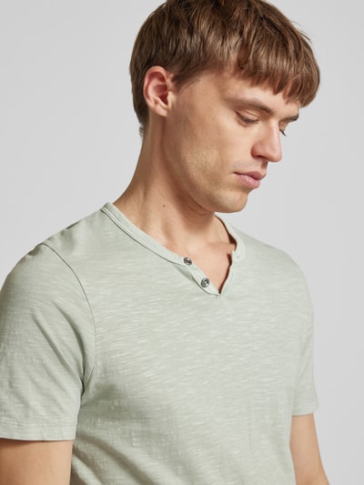 Jack & Jones T-Shirt mit V-Ausschnitt Mint 3