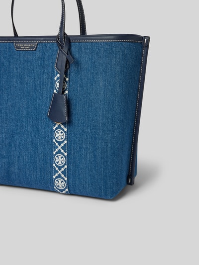 Tory Burch Shopper in Denim-Optik Jeansblau 3