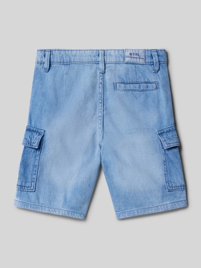 Mayoral Regular Fit Cargoshorts mit Eingrifftaschen Hellblau 3