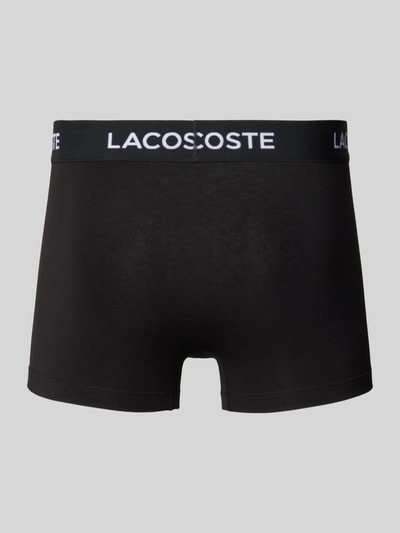 Lacoste Boxershort met elastische band met logo in een set van 5 stuks Zwart - 3