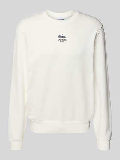 Lacoste Regular fit sweatshirt van puur katoen Offwhite - 2