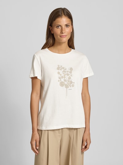 Tom Tailor T-shirt o kroju regular fit z czystej bawełny Biały 4