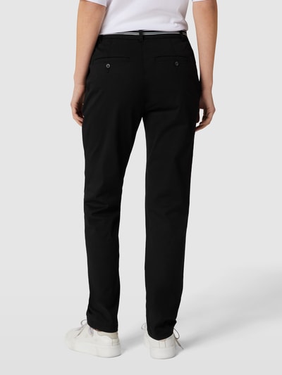 Christian Berg Woman Chino mit Gürtel Black 5