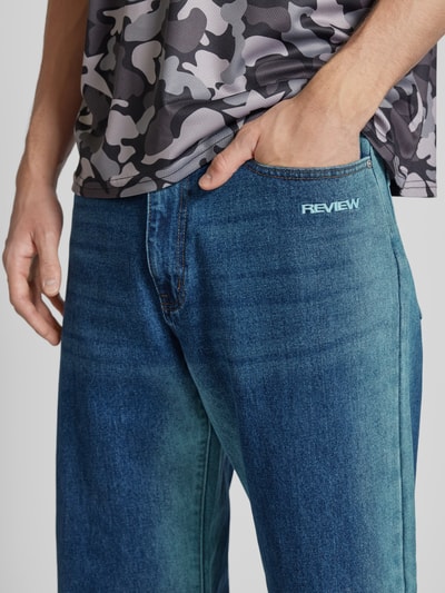 REVIEW Jeans met wijde pijpen Donkerblauw - 3