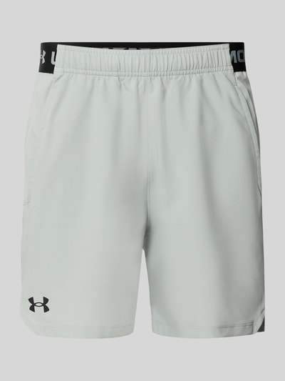 Under Armour Shorts mit elastischem Bund und Logo Mittelgrau 1