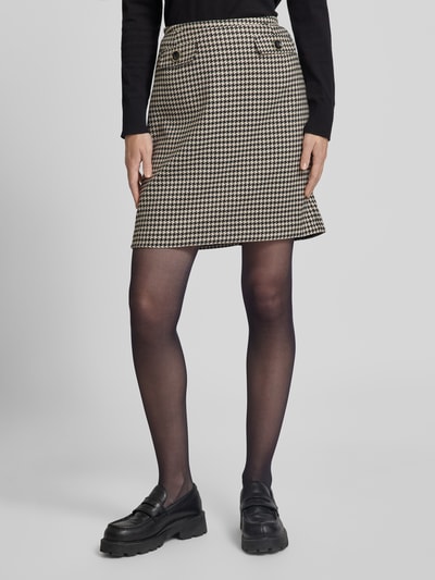 Christian Berg Woman Selection Knielange rok met sierzakken Zwart - 4