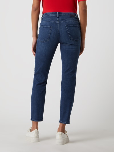 Brax Cropped Skinny Fit Jeans mit Nieten-Details Modell 'Shakira'  Blau 5