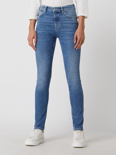 Marc O'Polo Skinny Fit High Waist Jeans mit Stretch-Anteil Modell 'Skara' Jeansblau 4