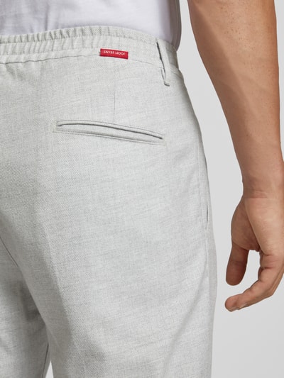 JOOP! Jeans Stoffen broek met bandplooien Lichtgrijs - 3