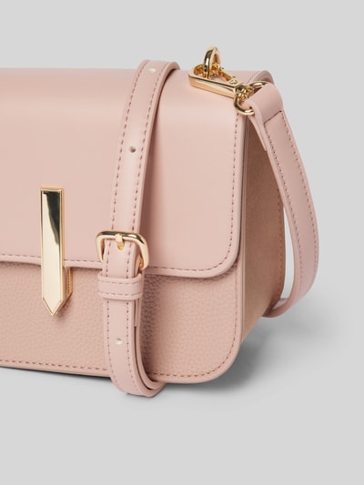 Seidenfelt Handtasche mit Schulterriemen Modell 'SELJE' Rosa 3