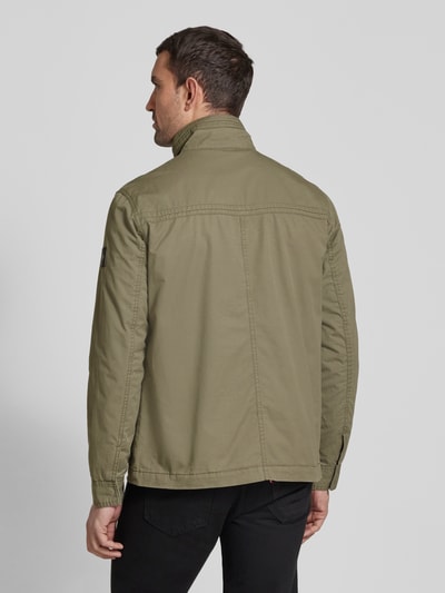 Tom Tailor Regular Fit Feldjacke aus reiner Baumwolle mit aufgesetzten Brusttaschen Oliv 5