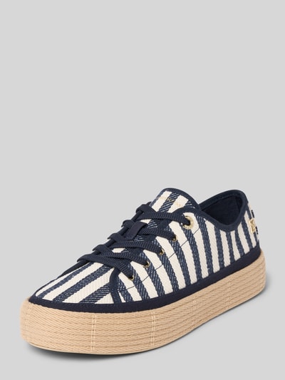 Tommy Hilfiger Lage sneakers met touwdetail  Marineblauw - 1