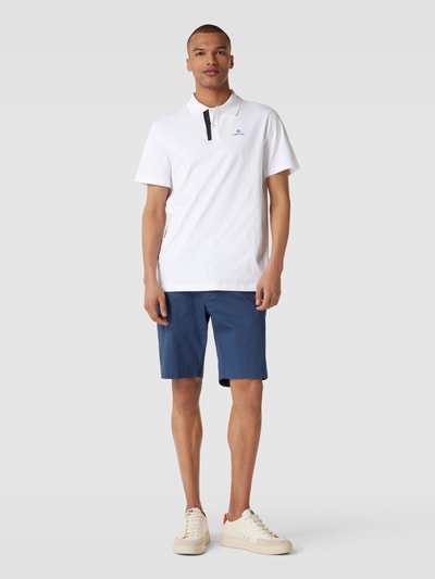 FIRE + ICE Poloshirt mit Label-Details Modell 'Ramon' Weiss 1